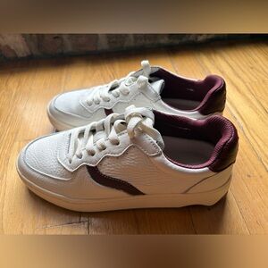 Soludos Roma Sneakers white/wine Sz 7